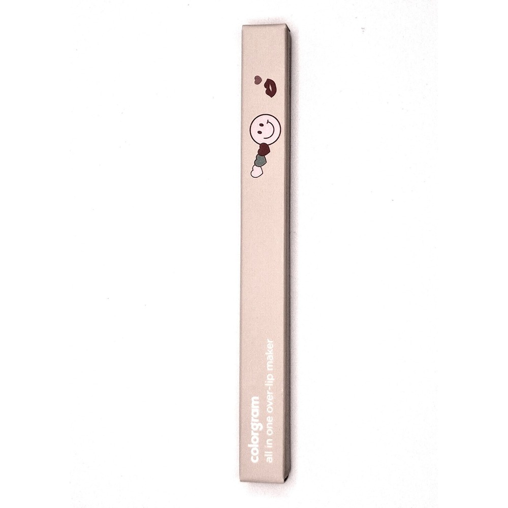 Colorgram All In One Over-Lip Maker Women 0.5g 03 Peach Beige New Dual Ended